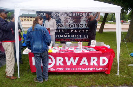 NY Communists celebrate Juneteenth at Buffalo festival