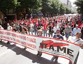 Statement of Solidarity with Greek Communists, Workers and People