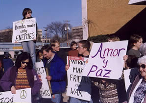 Peace Rally in Indiana