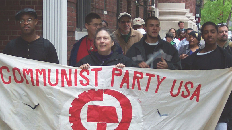 Does CPUSA advocate the violent overthrow of the American government?