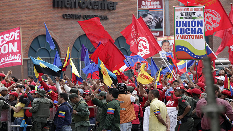 Communist Party condemns attack on President Maduro