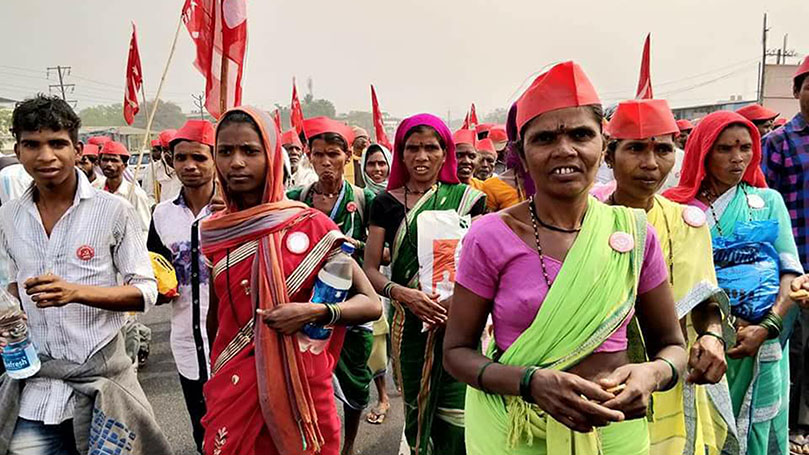 Indian farmers march to victory