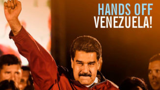 End U.S. attacks on the Bolivarian Republic of Venezuela!