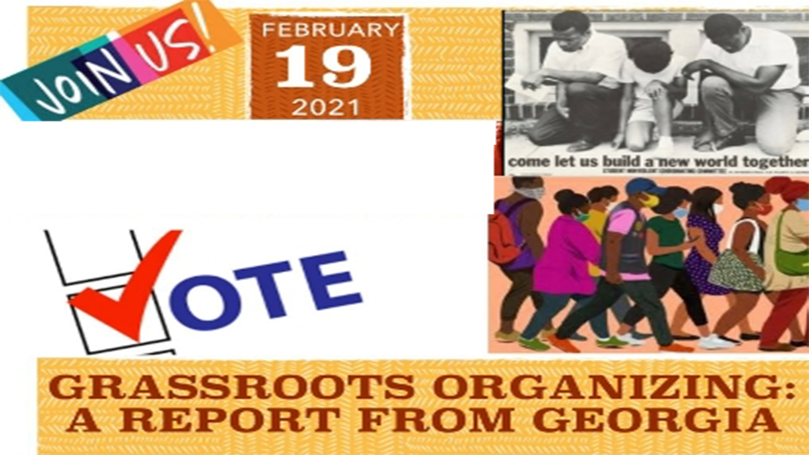 Grassroots organizing: A report from Georgia