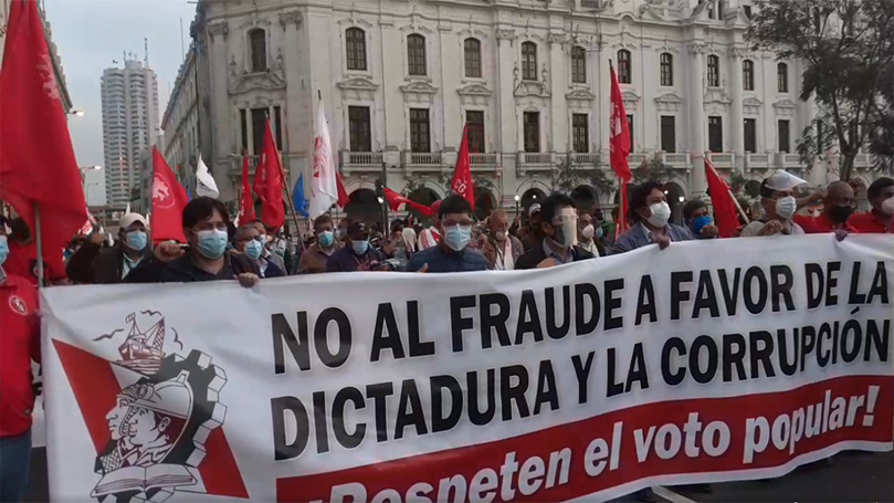 International Notes: Peruvian communists rally to protect the vote