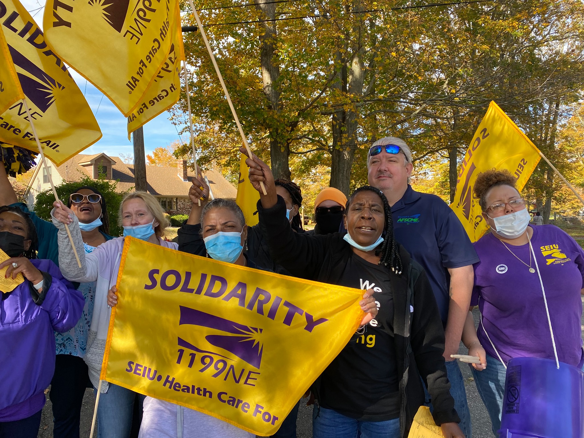CPUSA stands with striking SEIU 1199 workers