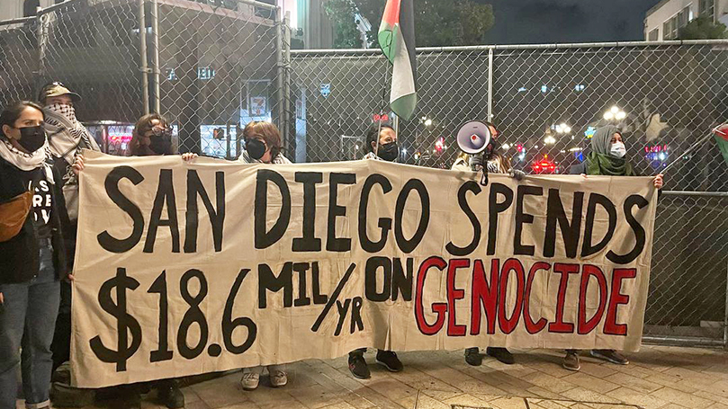 San Diego club lobbies for ceasefire