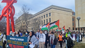 Students to University of Michigan: divest from Israel!