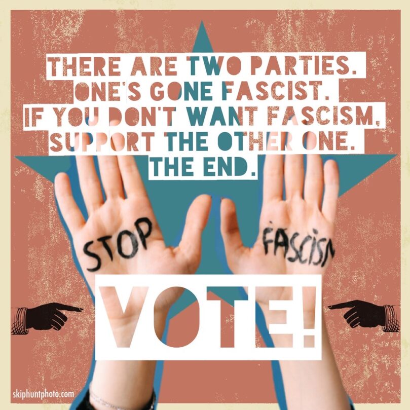Not One Step Back — Vote Against Fascism 2024 – Communist Party USA