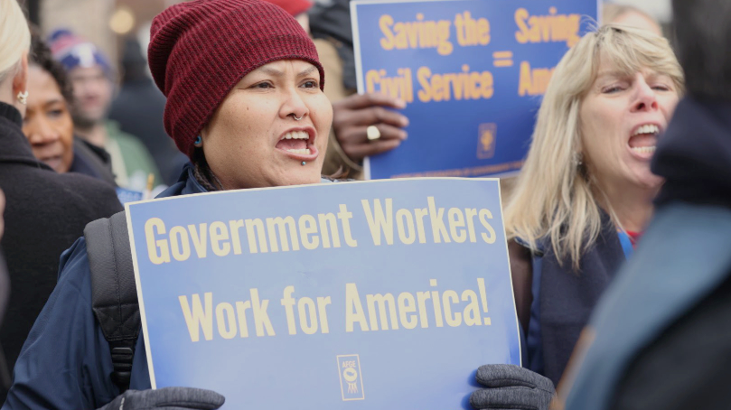 Trump and Musk: Hands off our union rights!