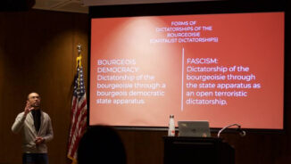 Anna Hass Morgan Club discusses fascism