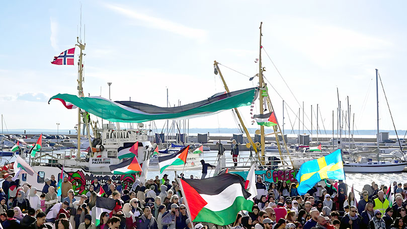 Solidarity with the Freedom Flotilla and people of Gaza!