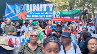 CPUSA members add street heat on Wall Street