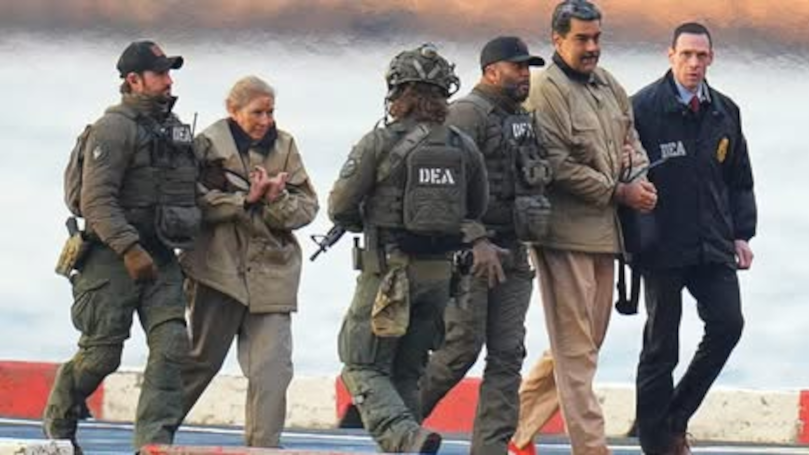 U.S. out of Venezuela now!