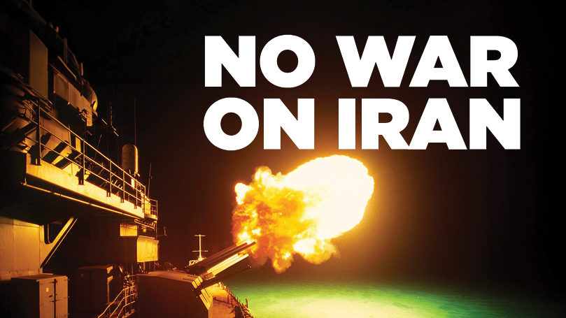 No war on Iran!