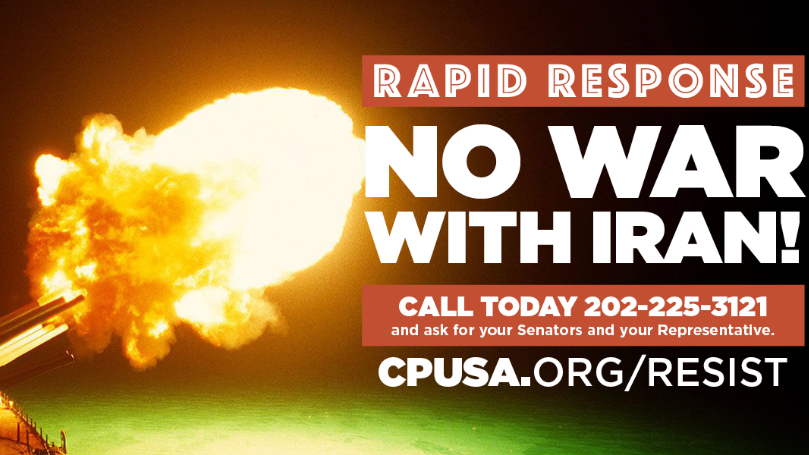 No war with Iran!