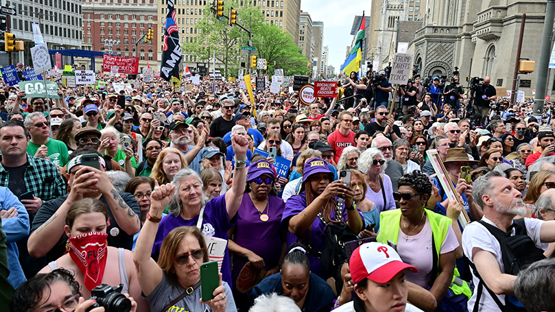 Workers rise against MAGA on May Day