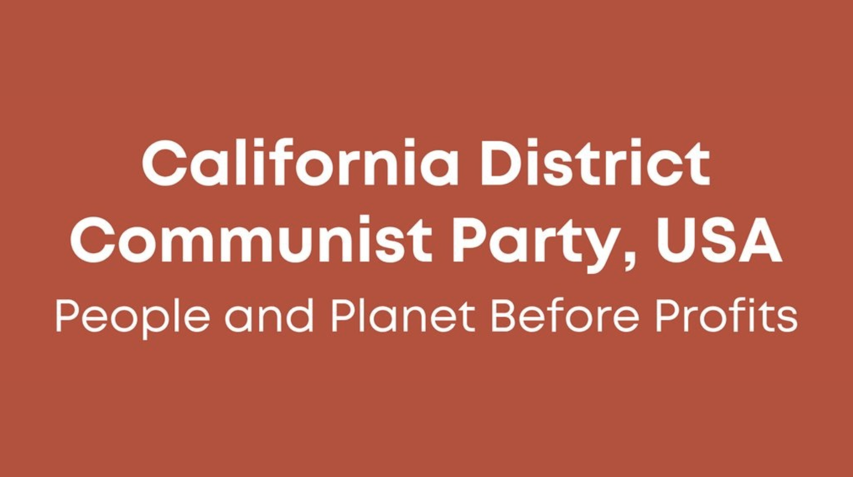 Trump’s traitorous remarks on California must be opposed!